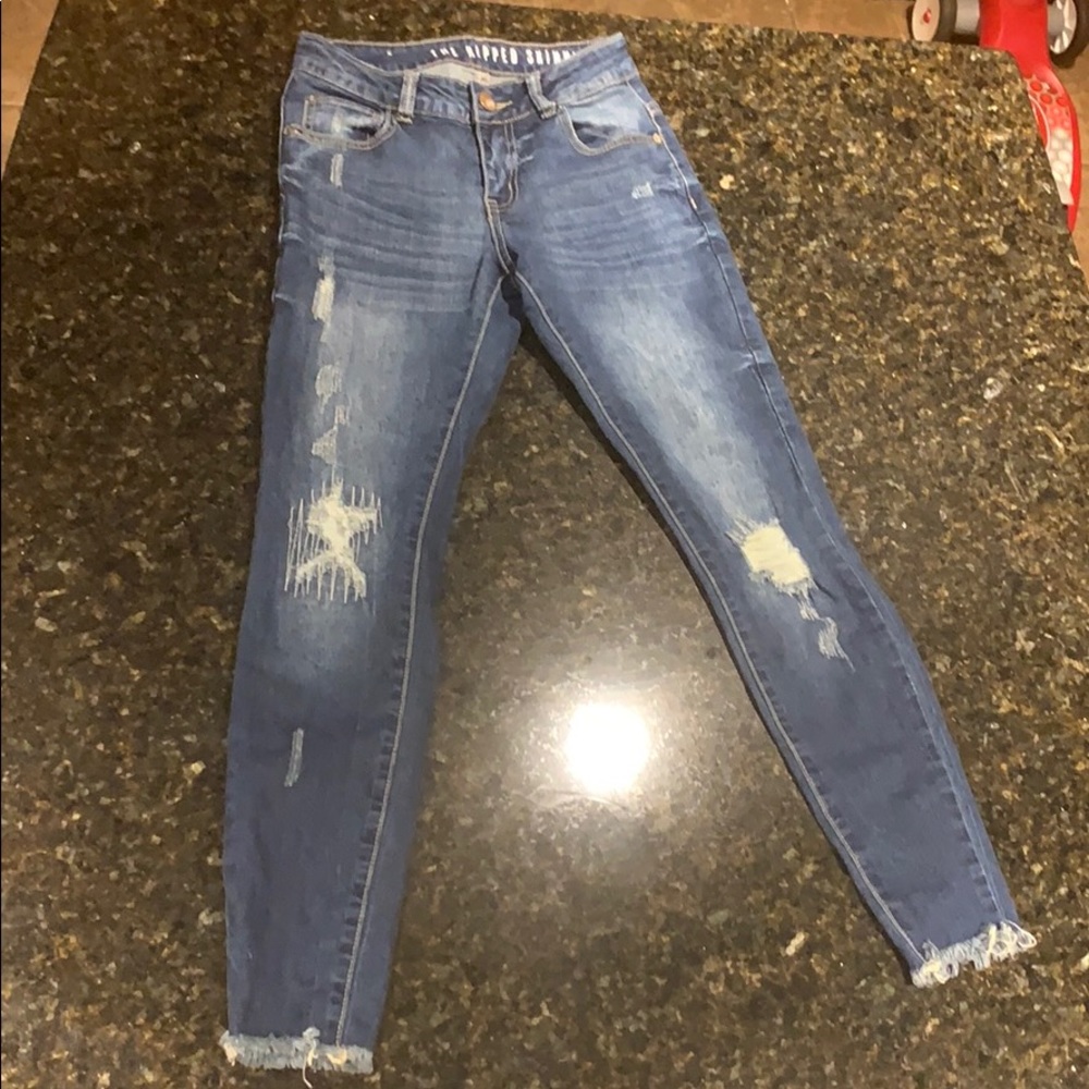 Cotton on 1991 ripped skinny jeans size 2